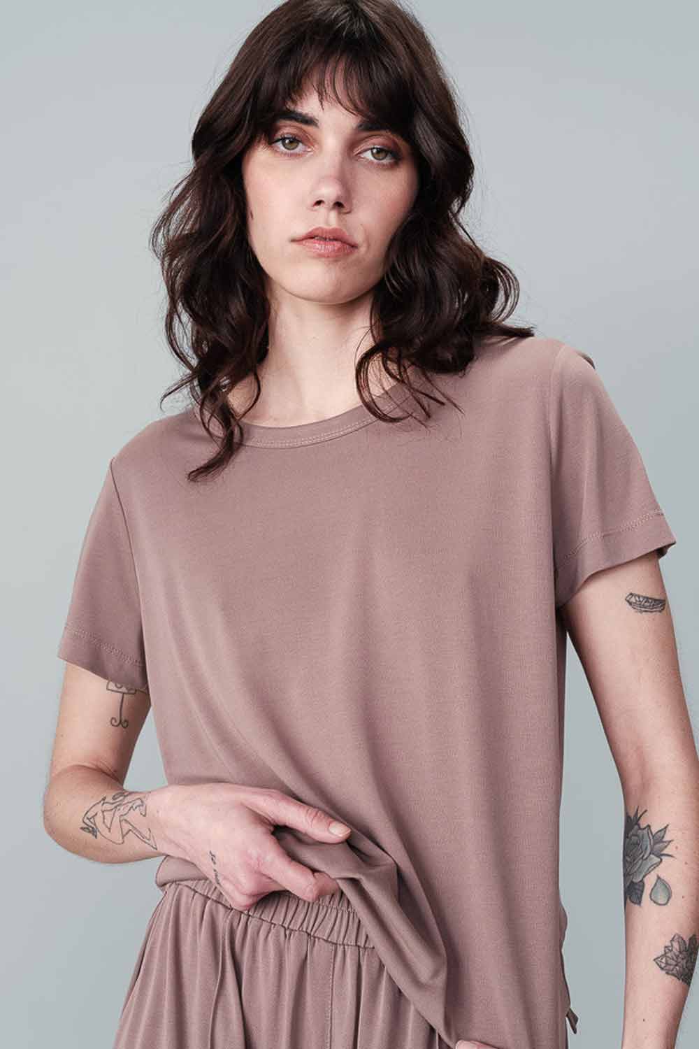 TEE-SHIRT NELL TAUPE